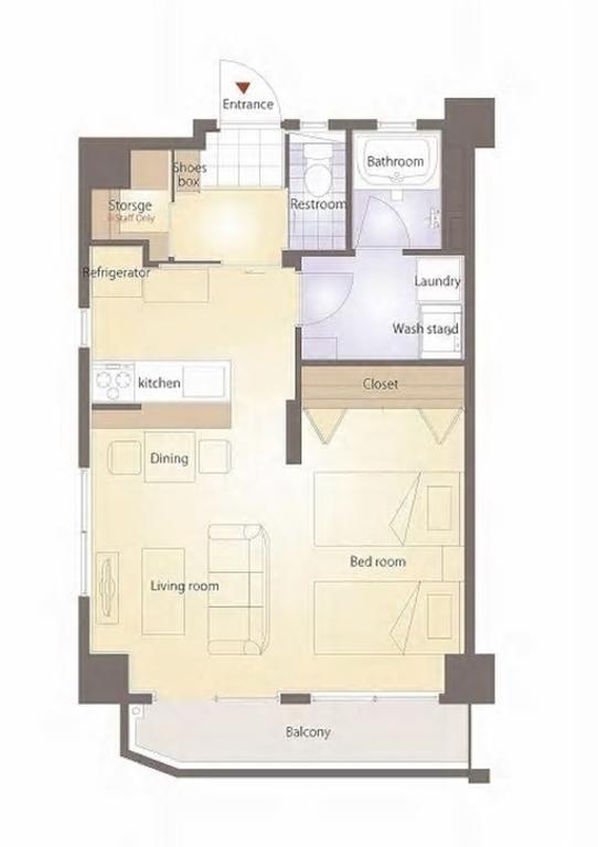 Anjuur Appartement Okinawa Buitenkant foto
